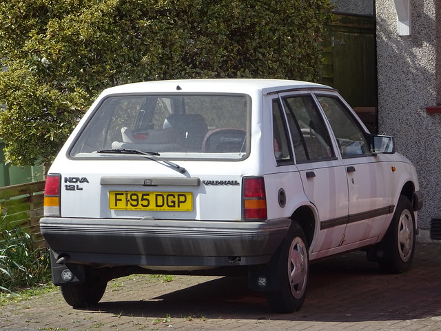 1988 Vauxhall Nova 1.2L