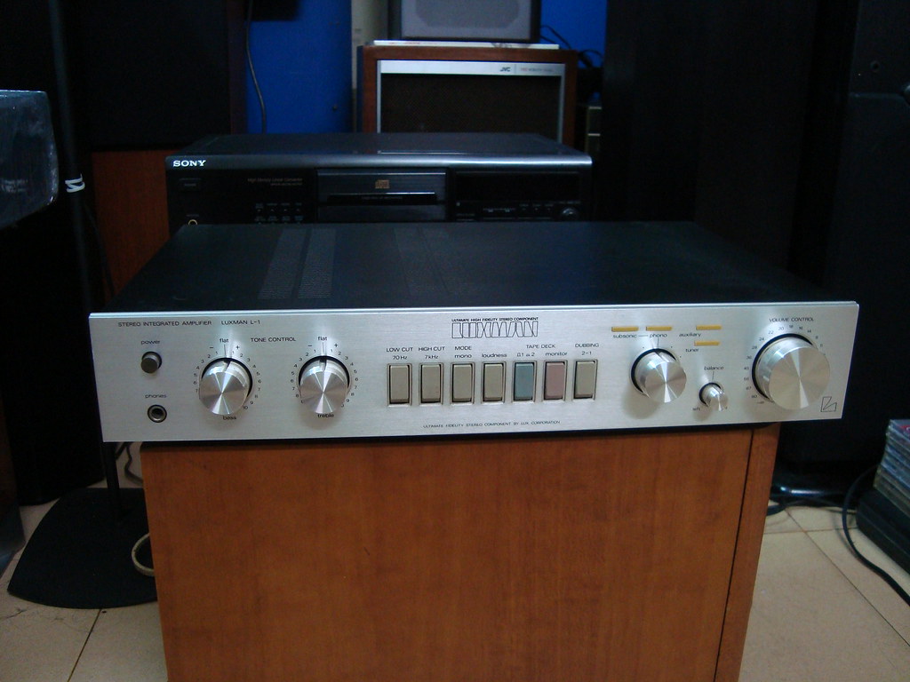 Amply LUXMAN L1-Sony TA-1150D - Rotel RX-855-Pioneer PDR-D50-Denon DCD-1630 - 15