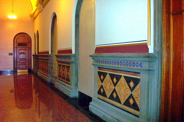 Albany  New York - State Capitol - Wainscot - Decorative
