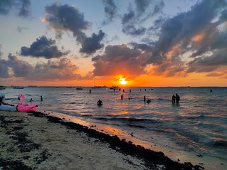 Sunset, Isla Mujeres, QR, Mexico