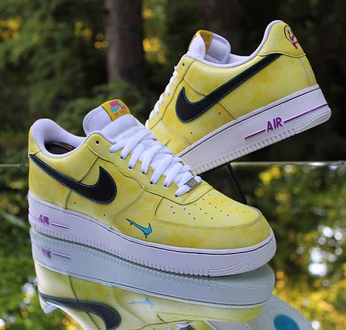 Nike Air Force 1 Low Peace Love and Basketball Men’s Size 13 Yellow Black White DC1416-700 | by reddealsonline