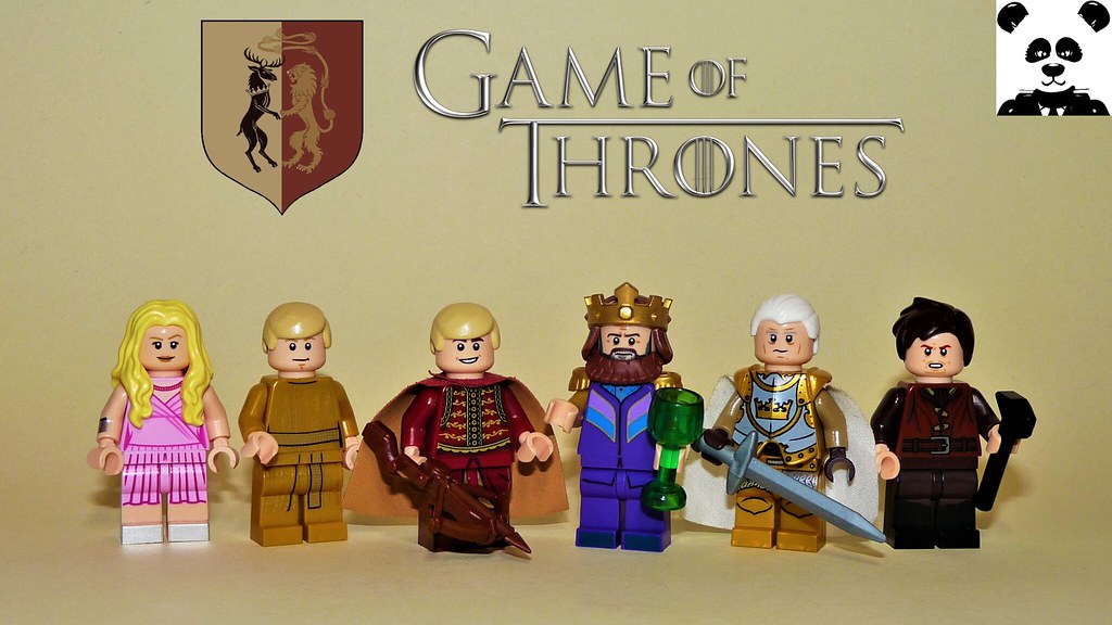 16PCS Game of Thrones House Baratheon Archer Spear Army Building Blocks DIY Toy 