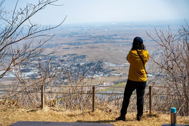 角田山から新潟市