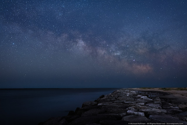 Milky Way Rises at Barnegat Inlet