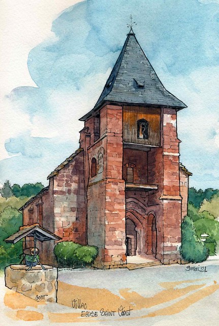 Villac église St Waast