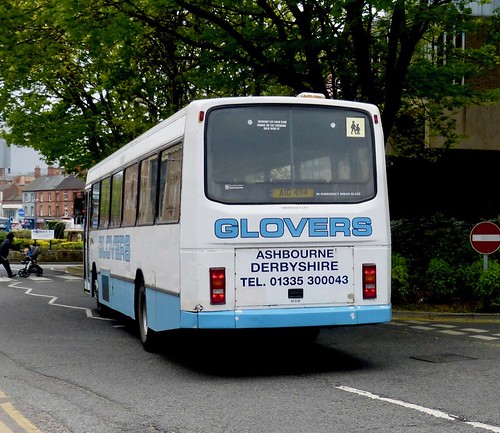 AIG 4114 ‘Glovers of Ashbourne’. Volvo B10M / Alexander (Belfast) ‘Q’ type /3 on Dennis Basford’s railsroadsrunways.blogspot.co.uk’