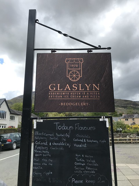 Road Trip Day 2 - We came, we saw, we ate ice cream. And now we’re a little bit broken.  #alltrails  #beddgelert  #snowdoniagram #glaslynices  #aberglaslyn