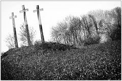 Three Crosses near Freiberg (Saxony)