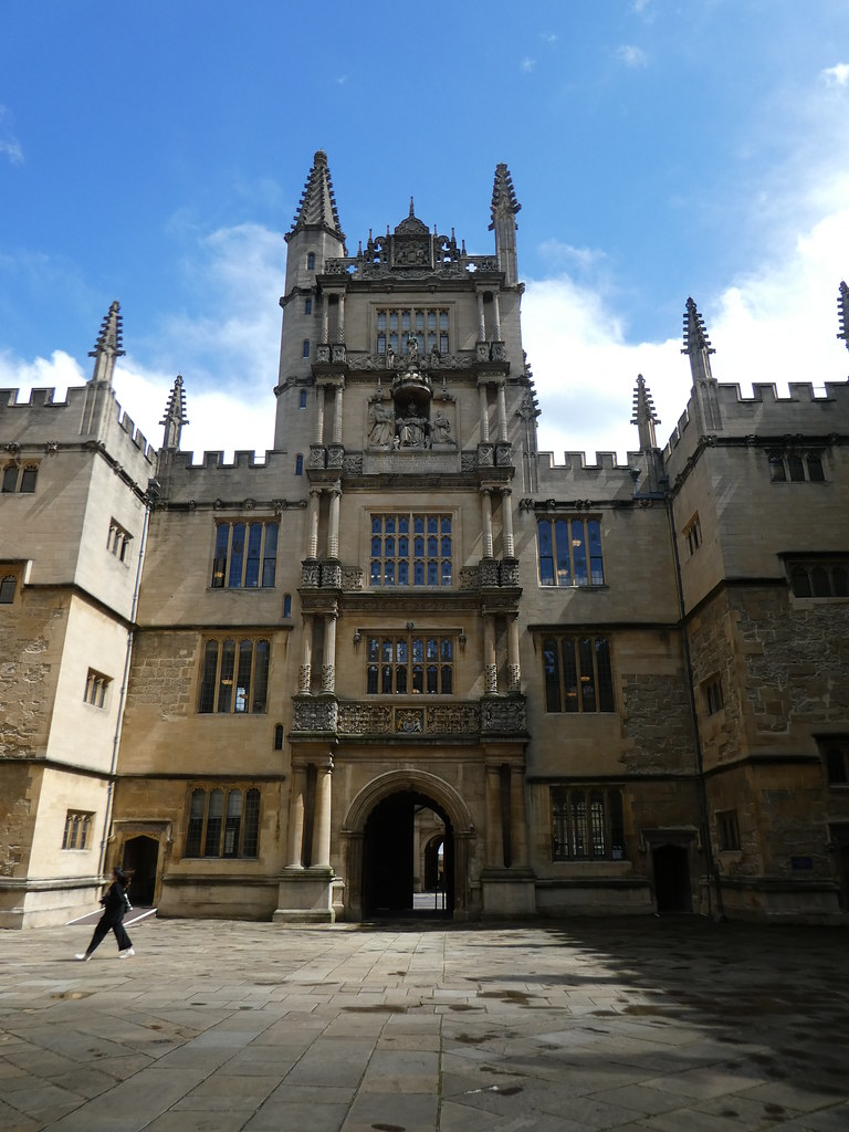 Courtyard of the Bodleian Library, Oxford