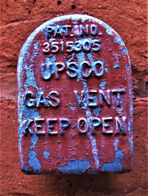 Gas Vent. Lower Manhattan .