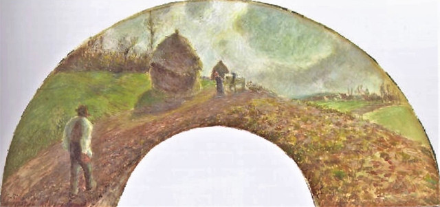 Meule avec semeur (C Pissarro)