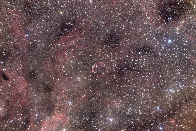 NGC 6888, Crescent Nebula, Cyg
