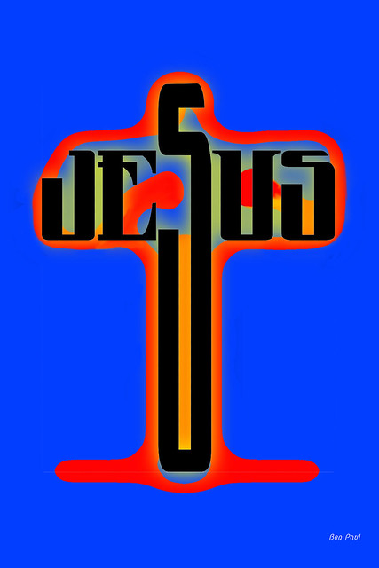 Ben Paul M454 Jezus poster, 2020