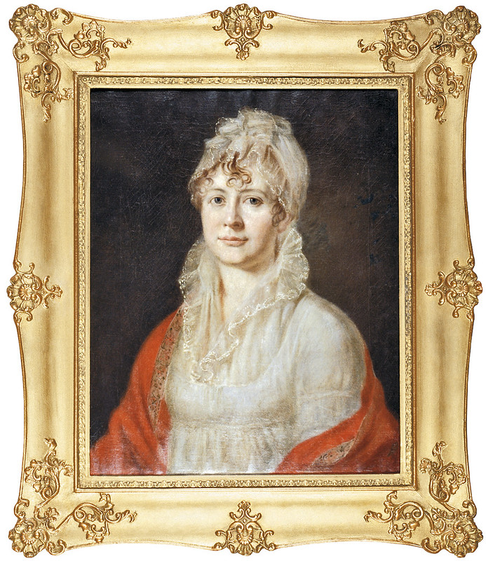 Портрет Е.А. Арсеньевой. Неизвестный художник, XIX век