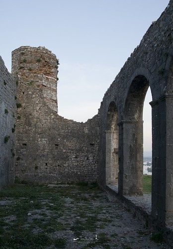 Shkodër by MJ.images.photo, Rozafa Castle / Kalaja e Rozafës - St. Steven church, built 1300 and then in 1479 transferred into F