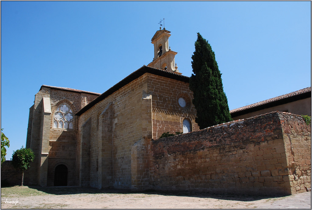 Monasterio de Santa María del Salvador (Cañas, La Rioja, España, 23-8-2012)