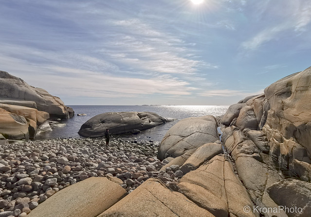 Shaped rocks, Larvik, Norway