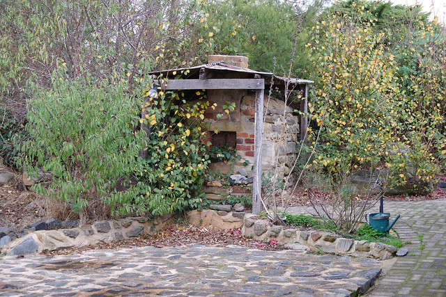 Old Cottage Chimney/Oven c1860