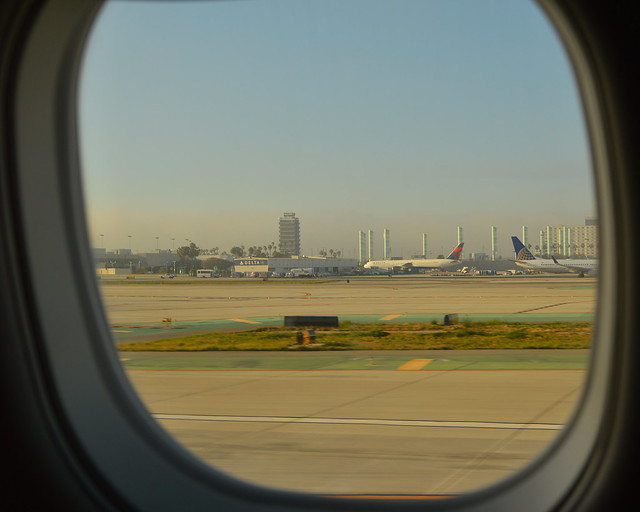Landing in LAX