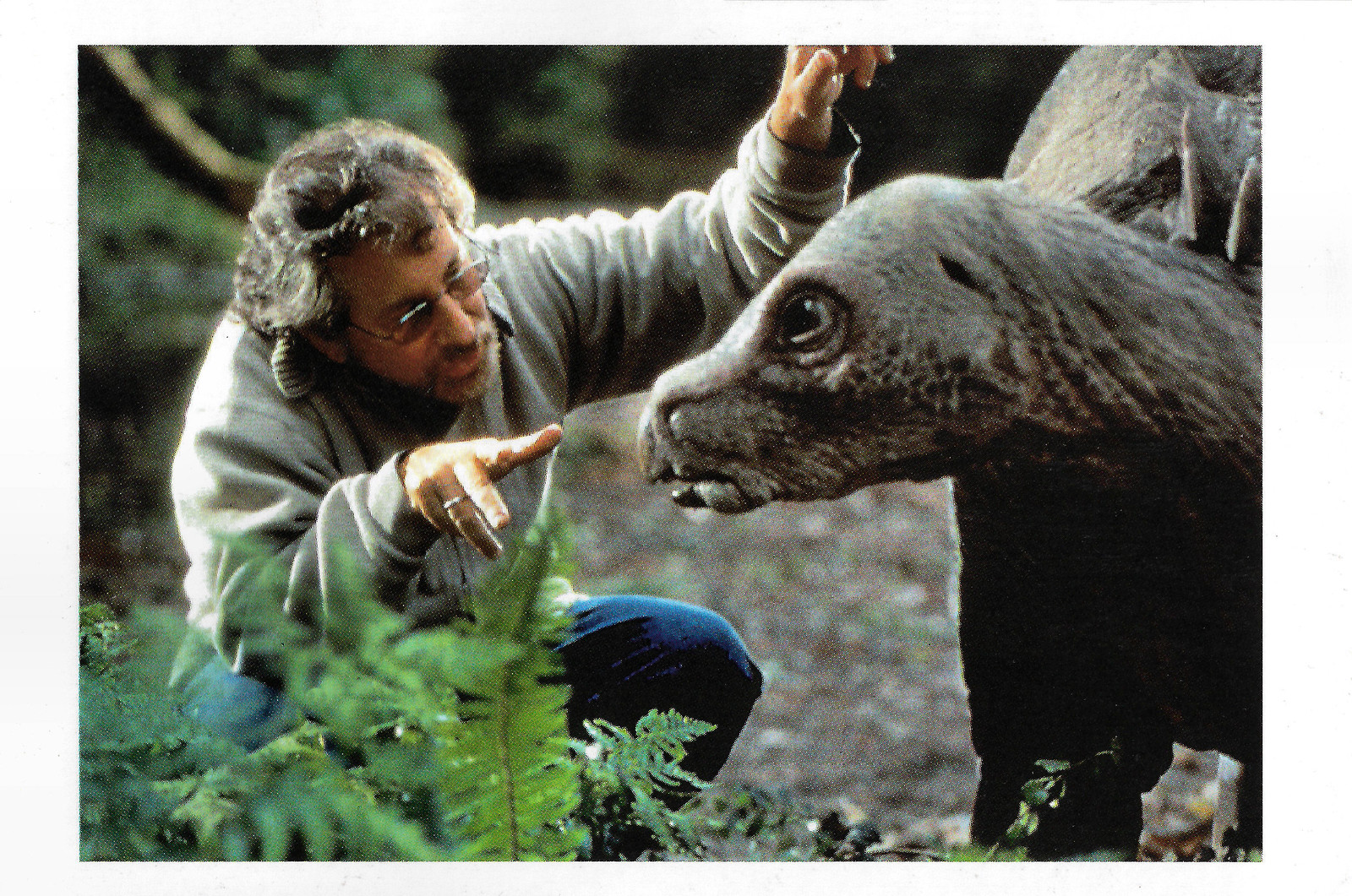Steven Spielberg directing The Lost World - Jurassic Park (1997)