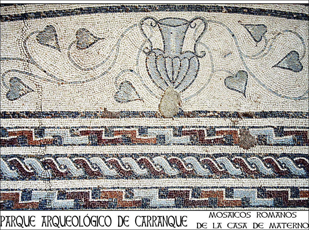 Mosaicos romanos de la Casa de Materno en Carranque