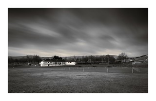 Marsden Cricket Club's Hemplow ground at dawn in February 2019