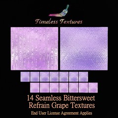 TT 14 Seamless Bittersweet Refrain Grape Timeless Textures