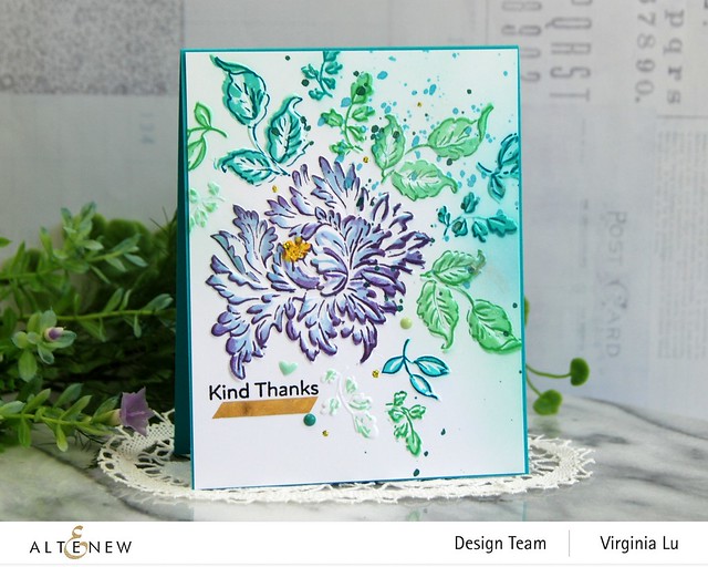 05252021-Majestic Bouquet Stamp & Die Bundle-Majestic Bloom 3D Embossing Folder-002