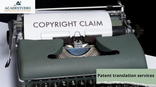 Patent translation services