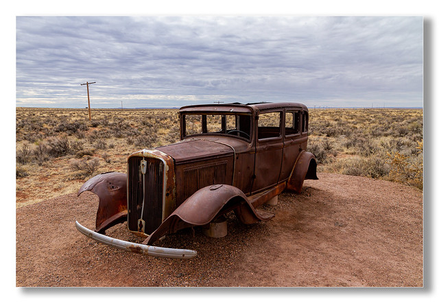 Arizona 2012 - 1932 Studebaker at Route 66 Monument