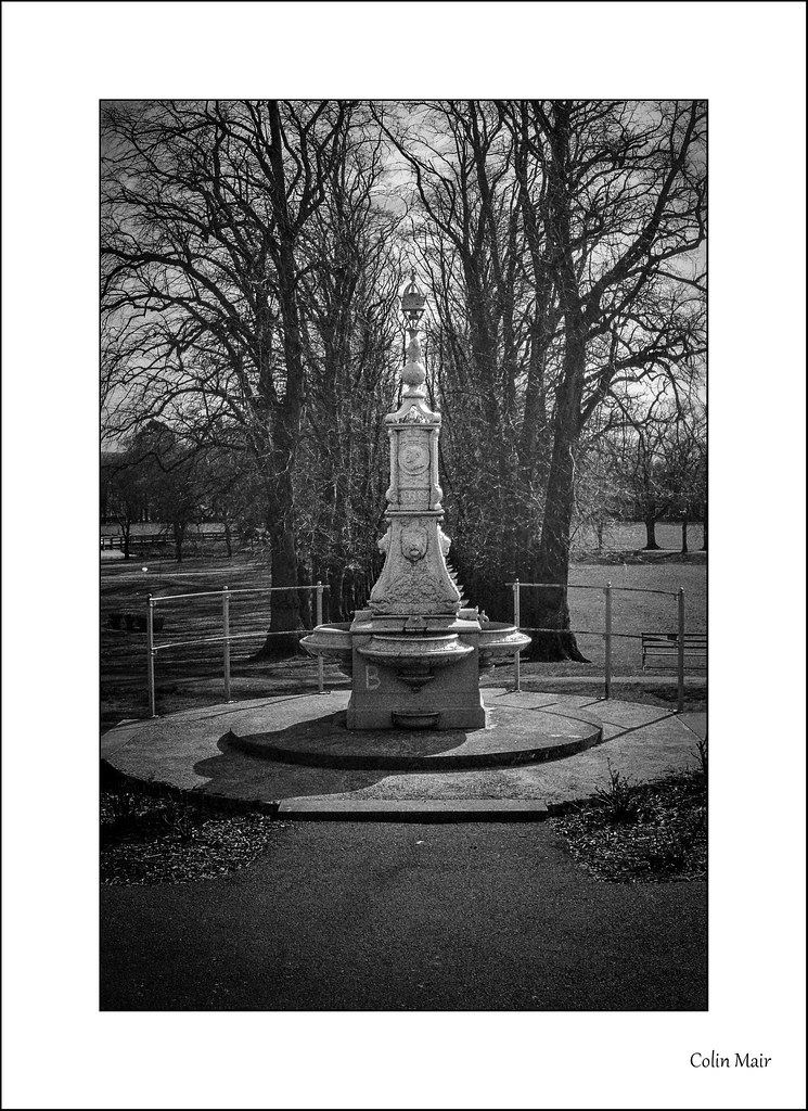 120year old drinking fountain - Industar 61, 52mm, Kilmarnock, Kay Park, Monument, 1/500th, f11, Hand Held, 7th April 2021