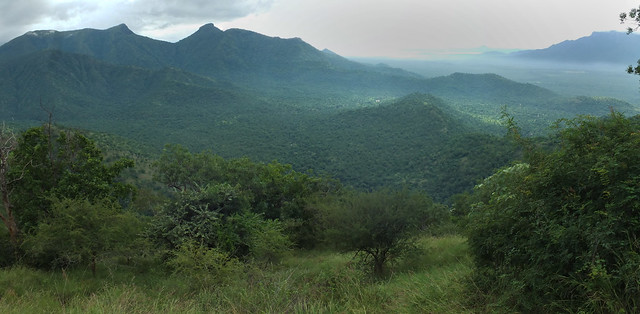 Moyar valley from Talamalai Range