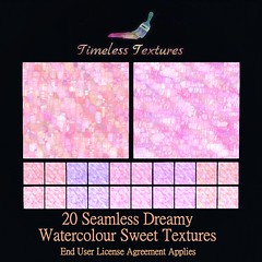 TT 20 Seamless Dreamy Watercolour Sweet Timeless Textures