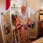 Божественная литургия в храме Сретения Господня Ульяновска