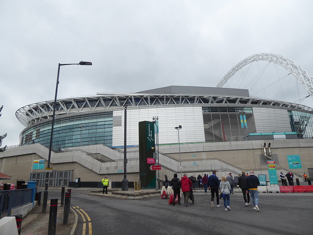 Outside Wembley