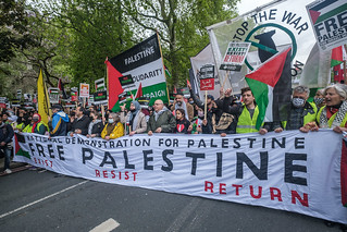 National Demonstration for Palestine, London, UK