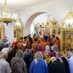 Божественная литургия в храме Сретения Господня Ульяновска