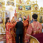 Божественная литургия в храме Сретения Господня Ульяновска