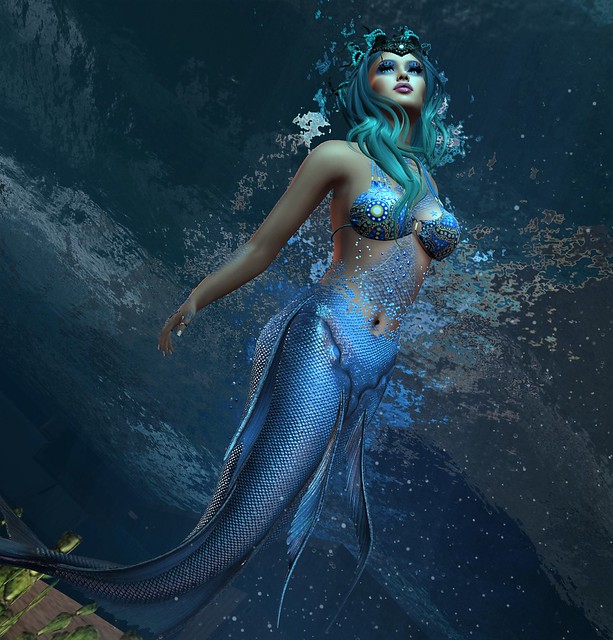 Mermaid in Blues