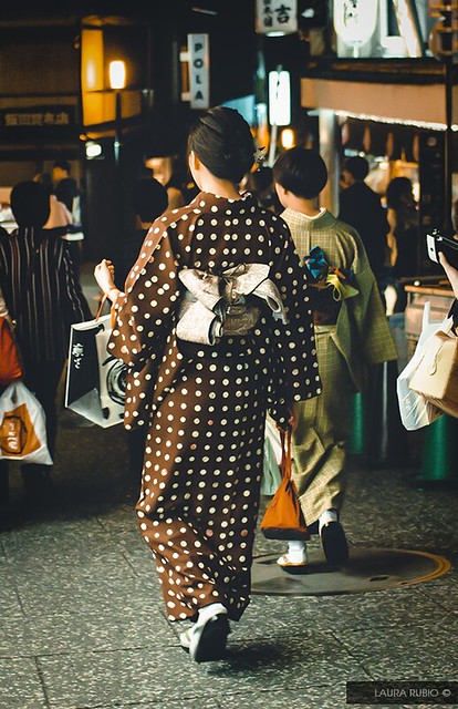 Woman in Kyoto.