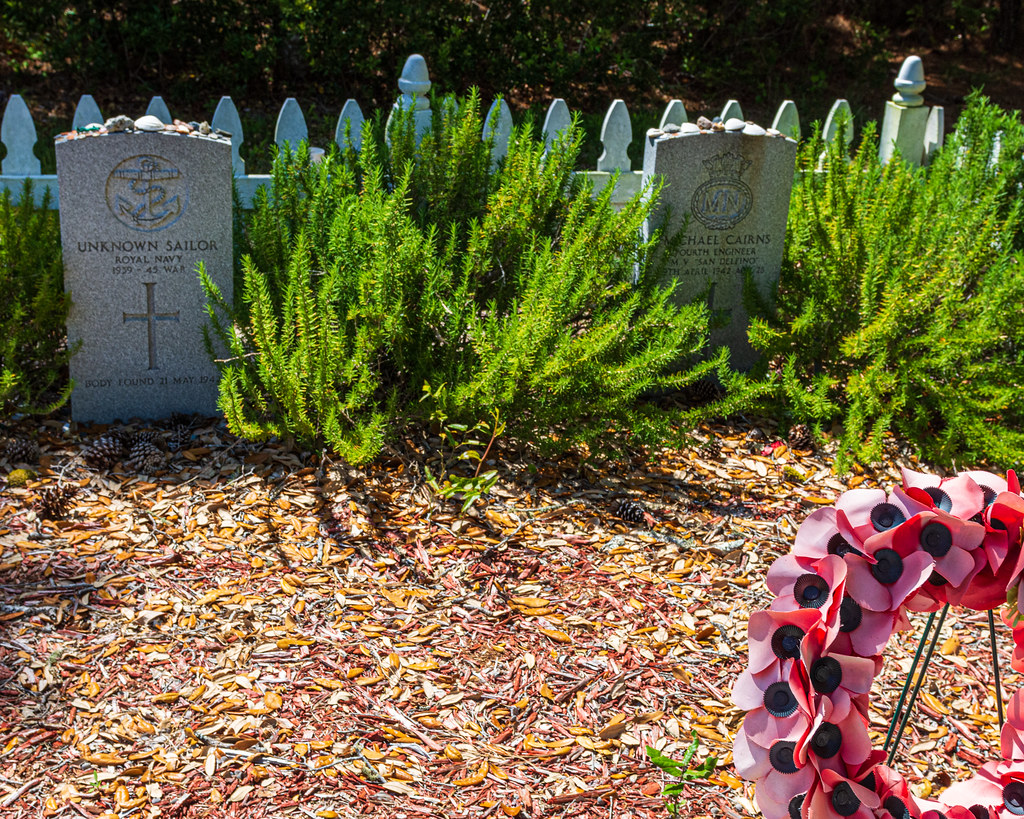 Graves @ British Cemetery - Buxton, NC, USA