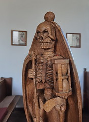 shrouded skeleton (replica)