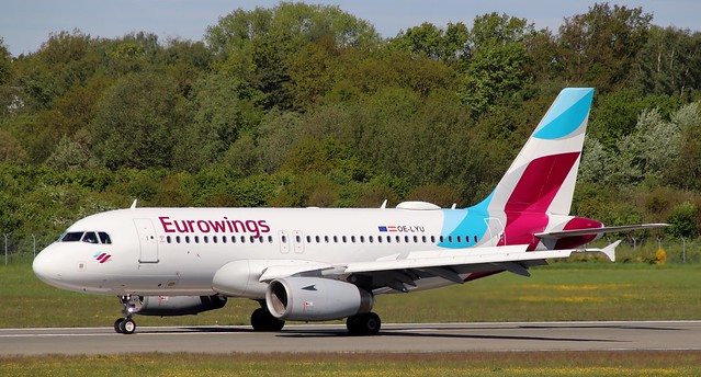 Eurowings Europe, OE-LYU,MSN 5535,Airbus A319-132,24.05.2021, HAM-EDDH, Hamburg