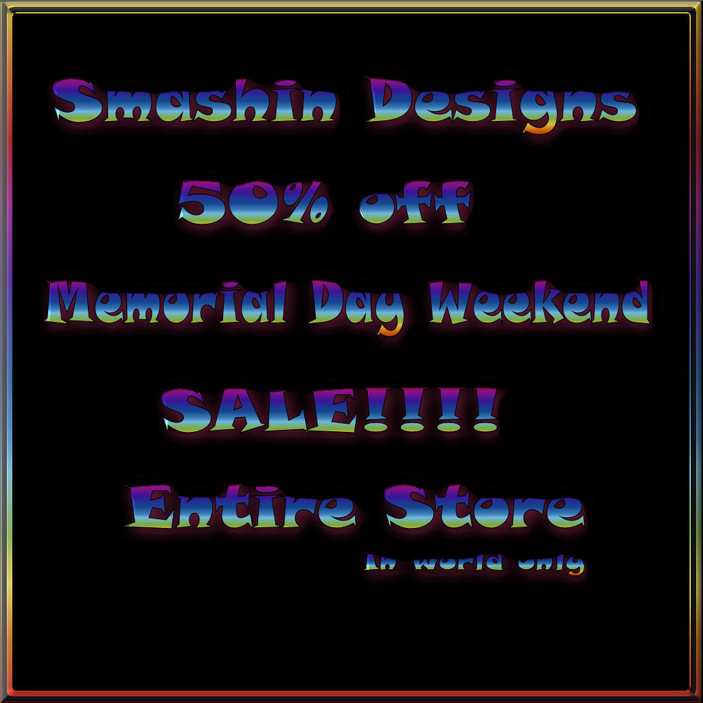 50% off memorial day weekend sale sd