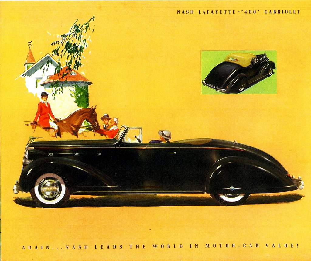 1937 Nash La Fayette-"400" Cabriolet
