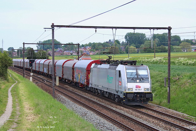 SNCF 186 189-7 Tubize-Stéhou 28-05-2021