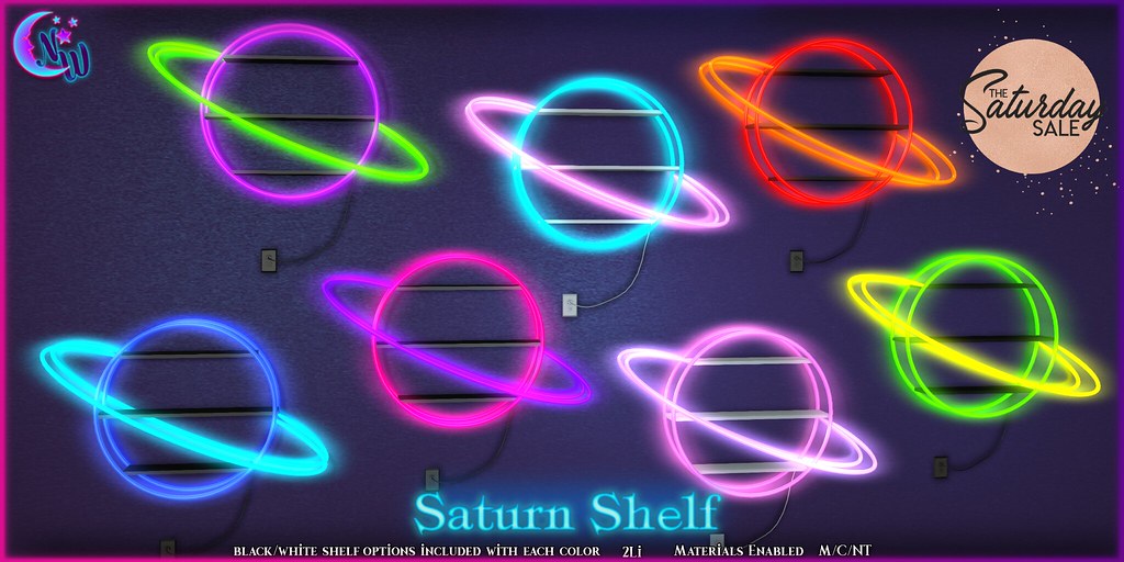 *NeverWish* Saturn Shelf