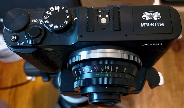 Fujifilm X-T1: Industar-95 f2.8 38mm
