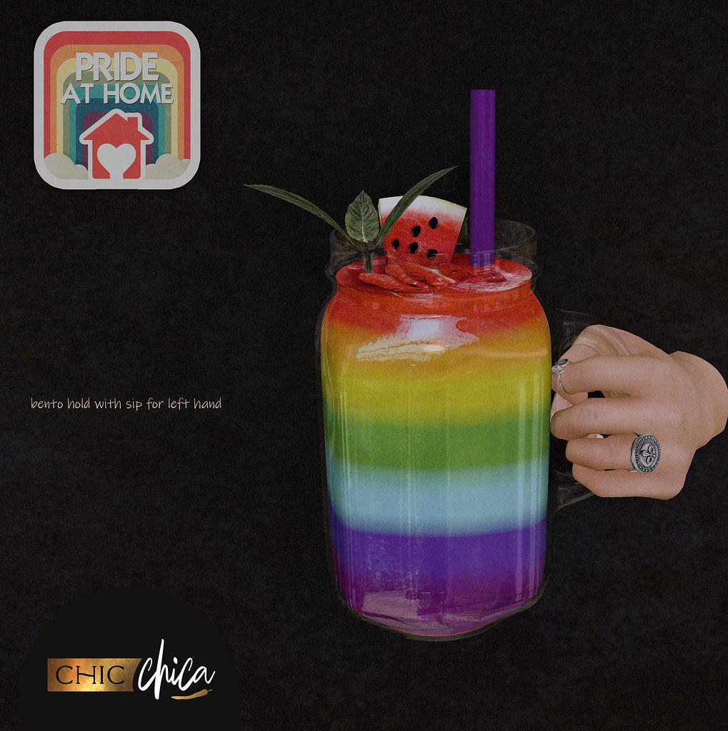 Rainbow Smoothie by ChicChica for Pride At Home
