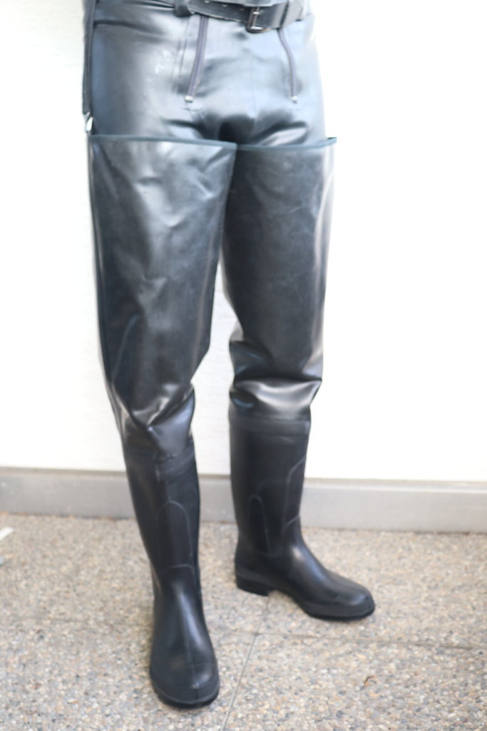 Fagum-Stomil unlined rubber hip waders | Pete Bay | Flickr